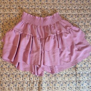 Lavender Ruffled Skirt